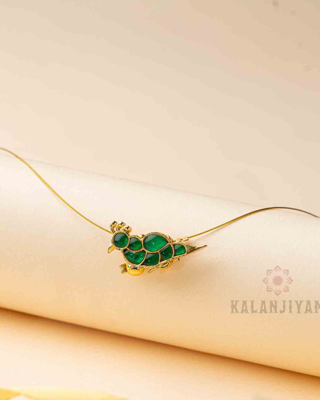 Parrot Jadau Neckpiece