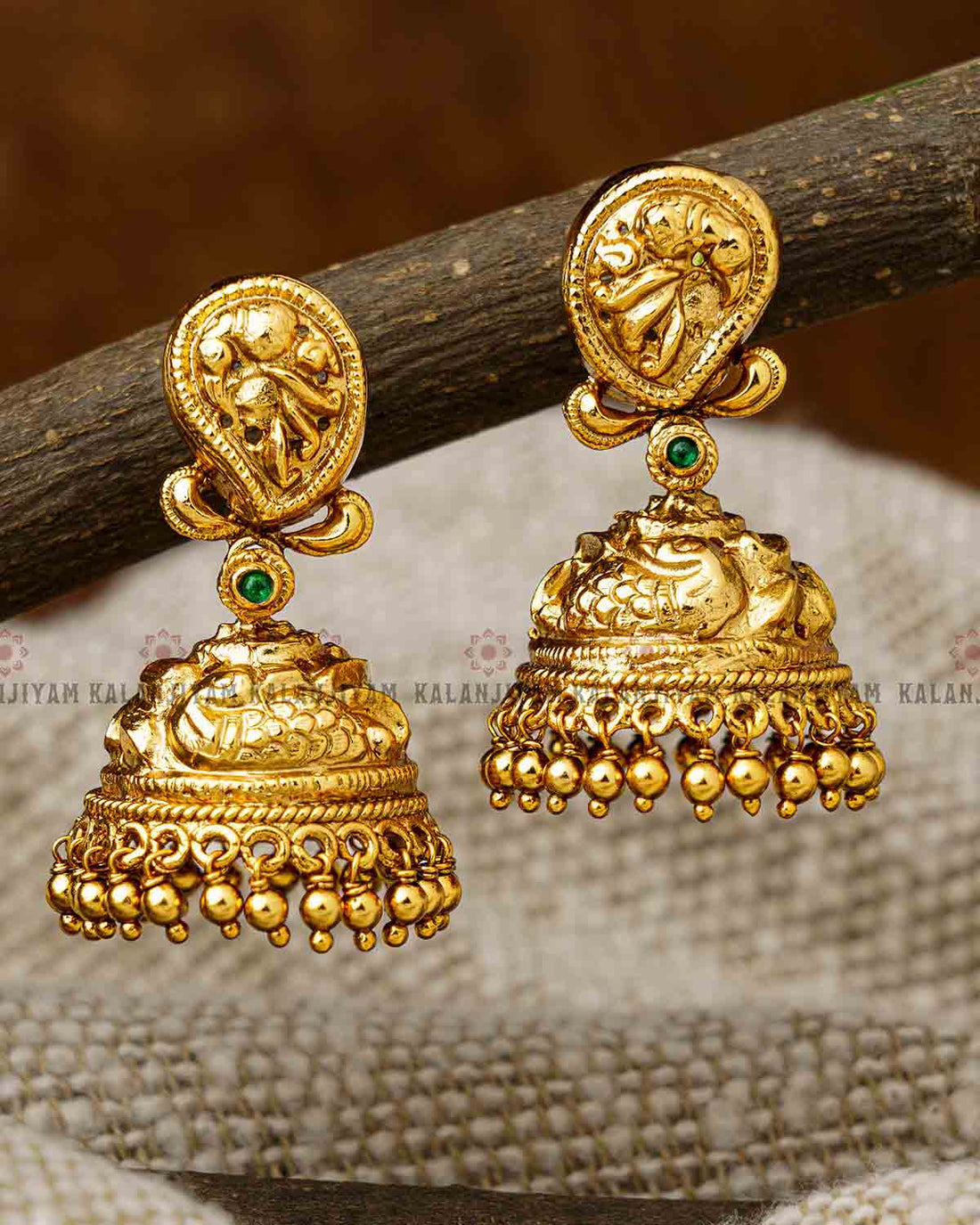 Mango Shaped Jhumka
