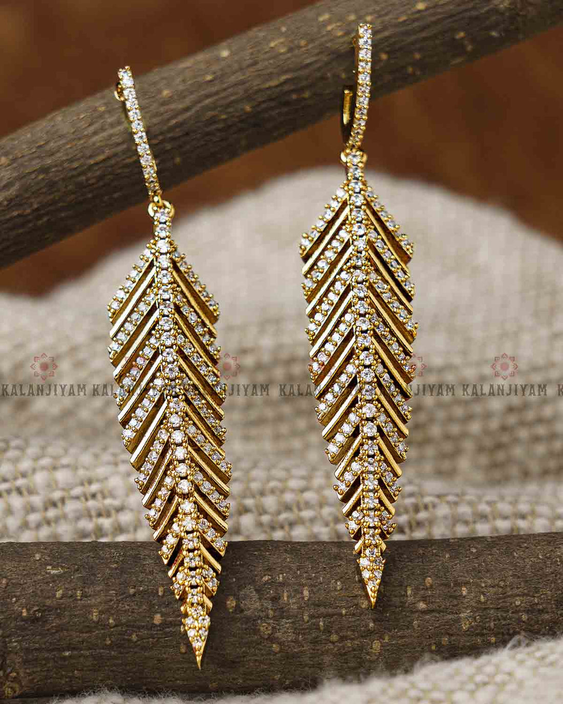 Ad Leaf Earrings