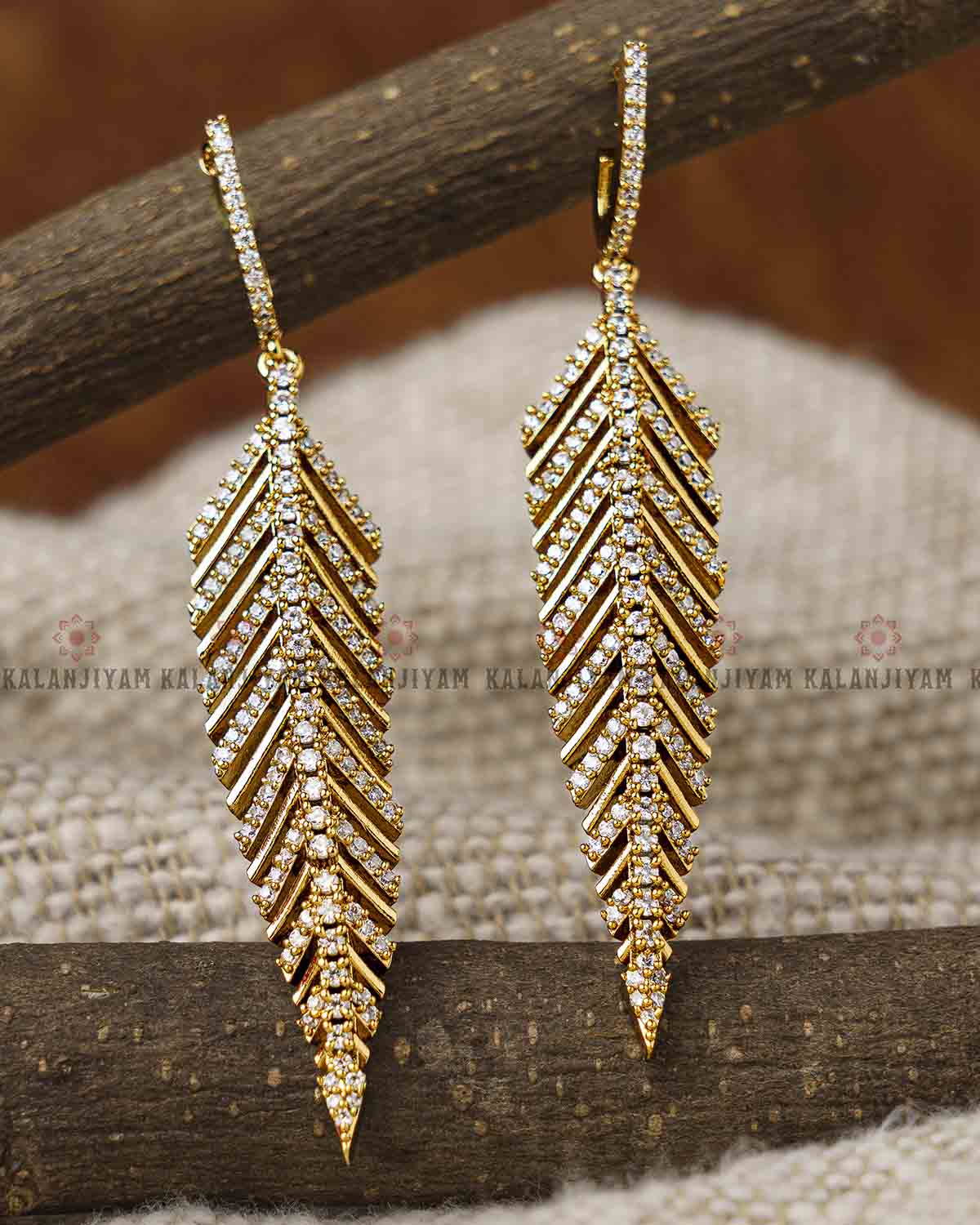 Ad Leaf Earrings
