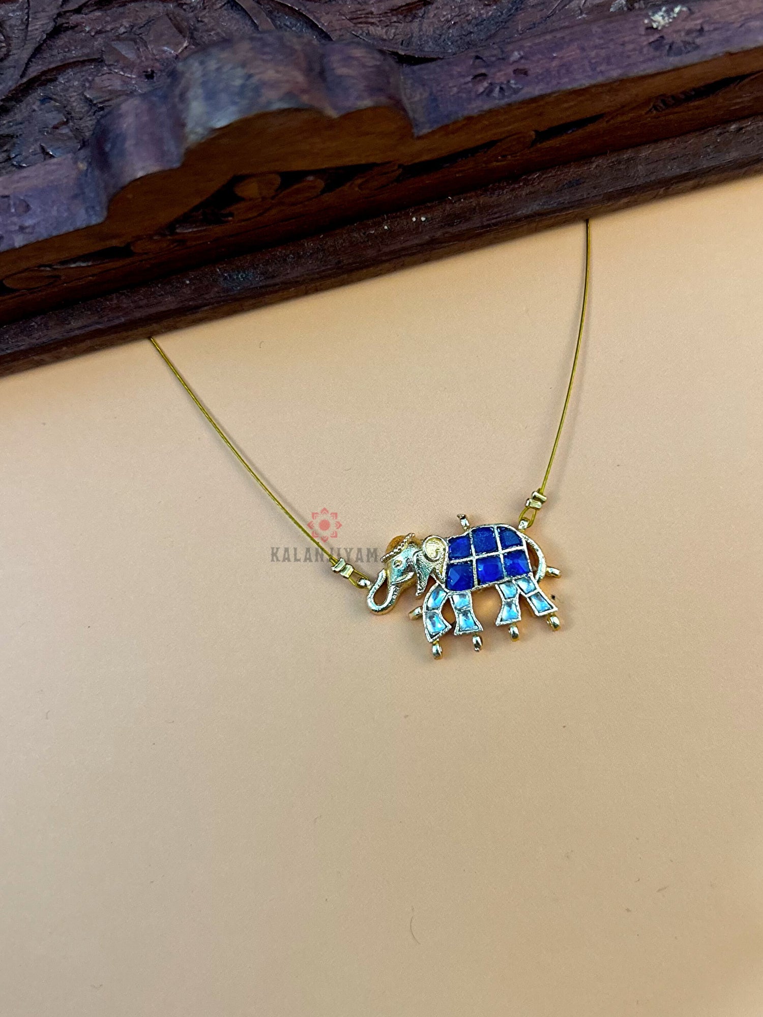 Elephant Jadau Neckpiece