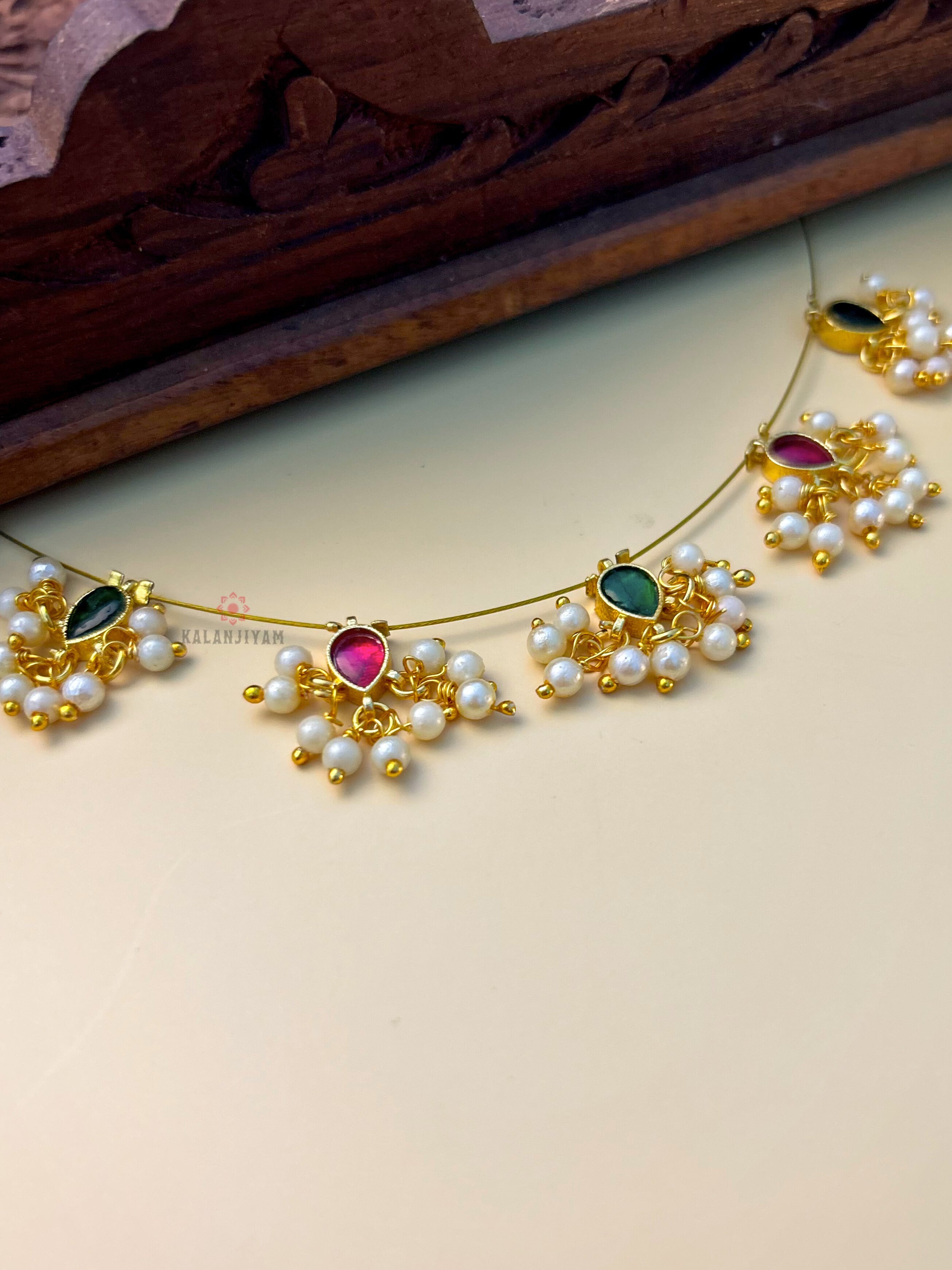 Jadau Charms With Pearls