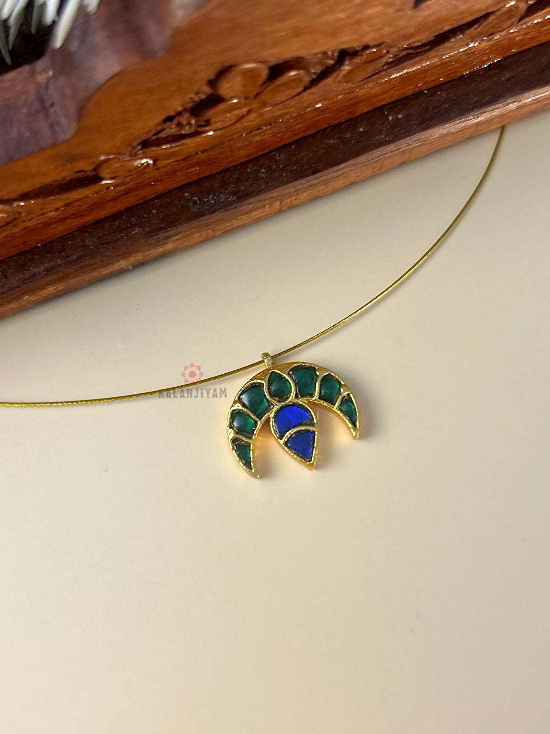 Inverted Moon Neckpiece