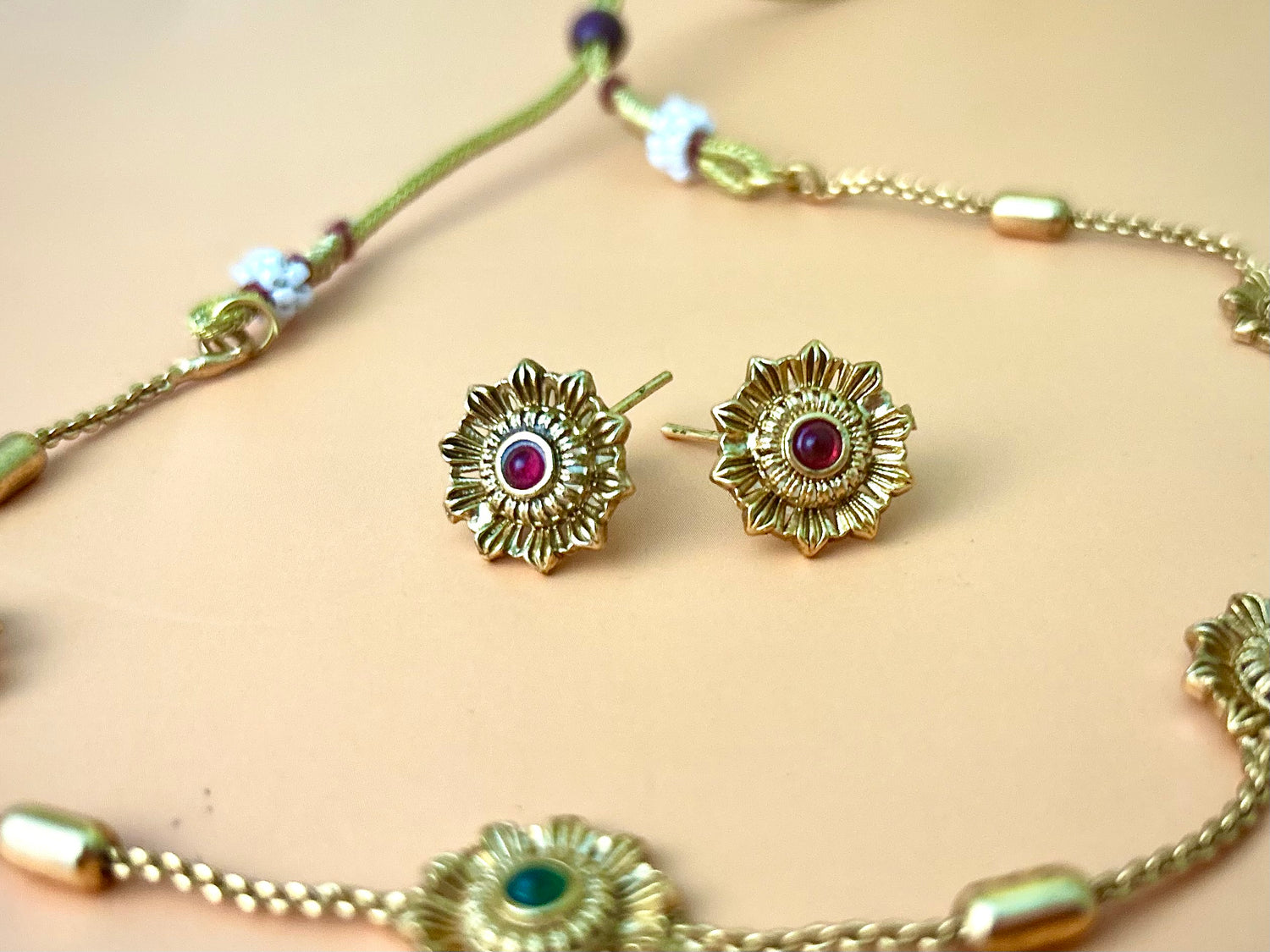 Floral Choker Set