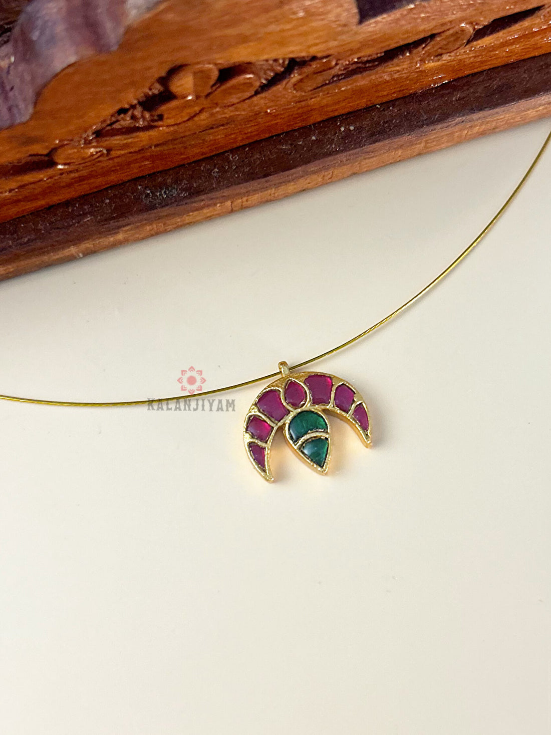 Inverted Moon Neckpiece