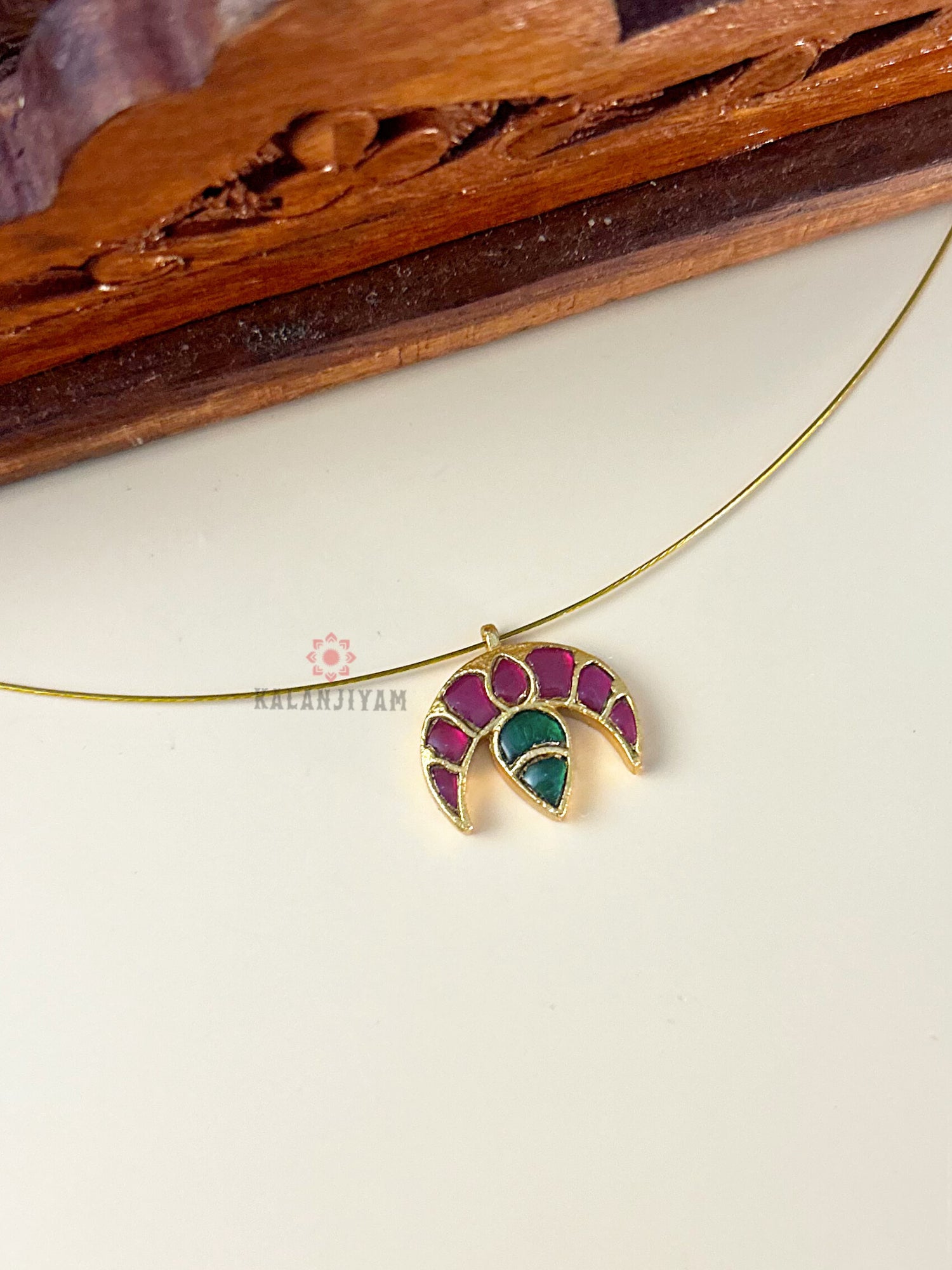 Inverted Moon Neckpiece