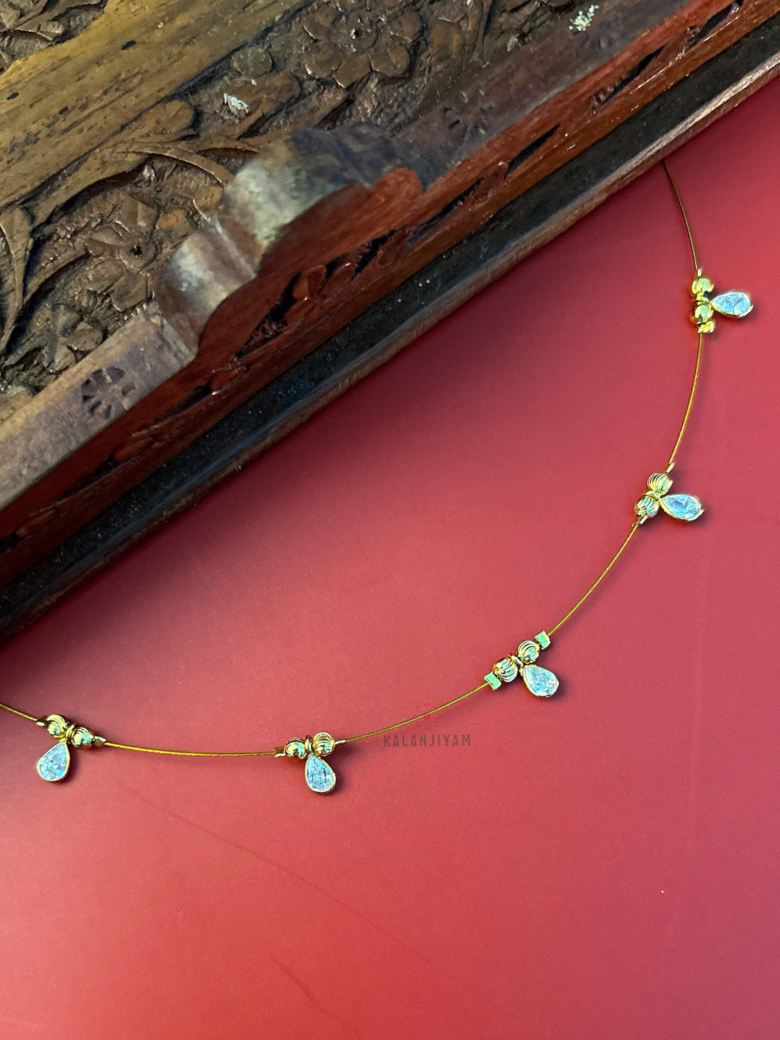 Drop Polki Neckpiece