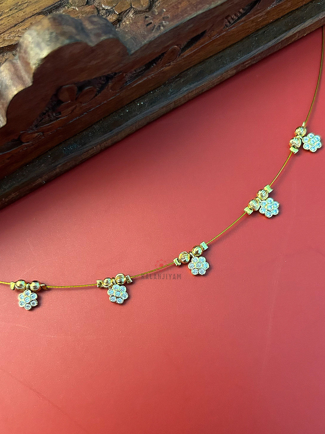 Floral AD Neckpiece