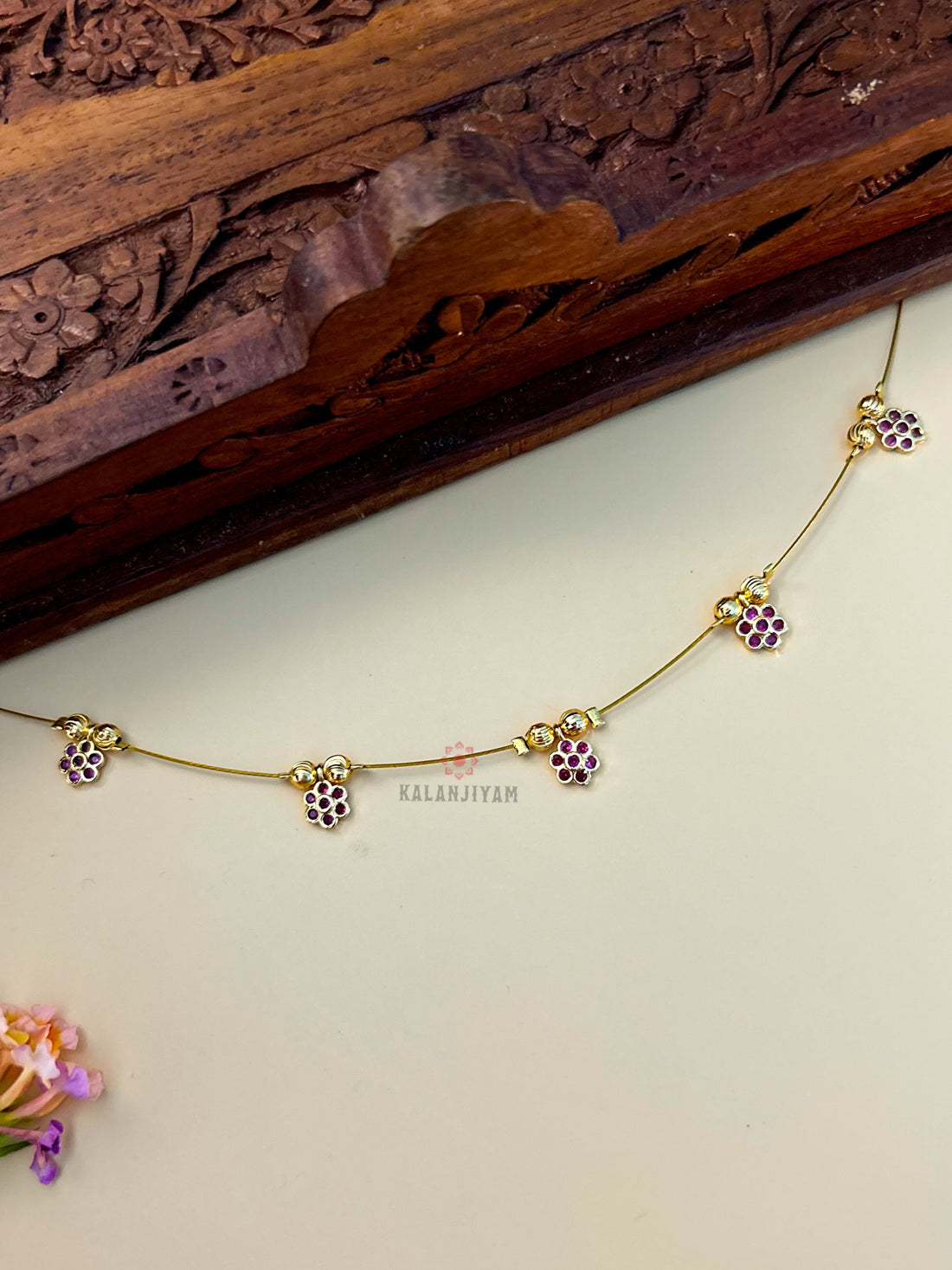 Floral AD Neckpiece