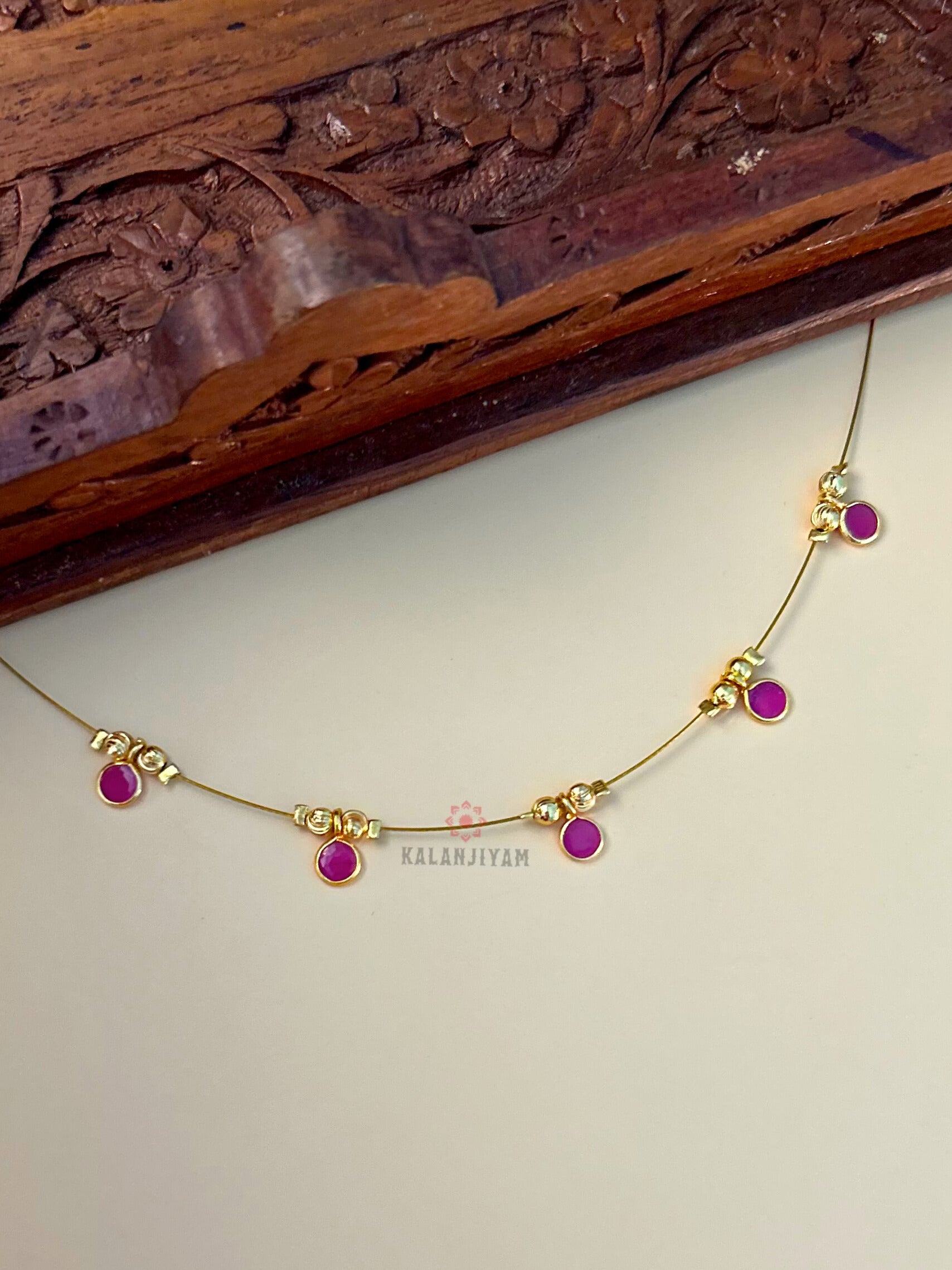 Round Polki Neckpiece