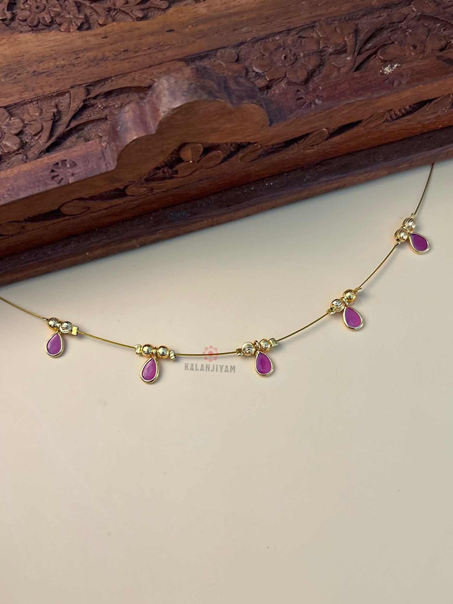 Drop Polki Neckpiece