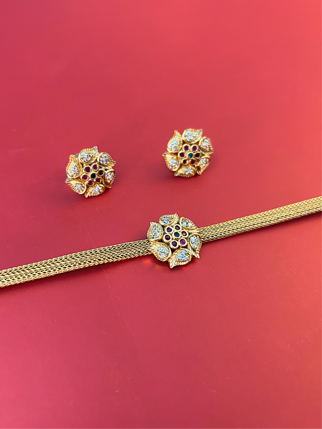 Floral Mango Choker Set