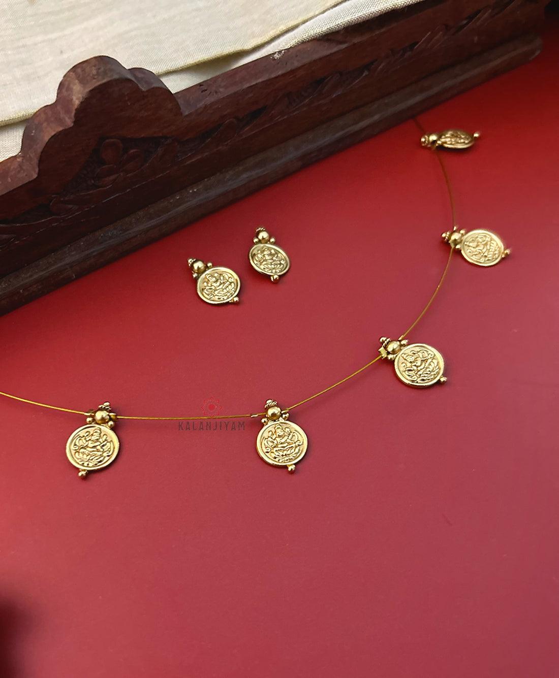 Antique Laxmi Coin Neckpiece Set