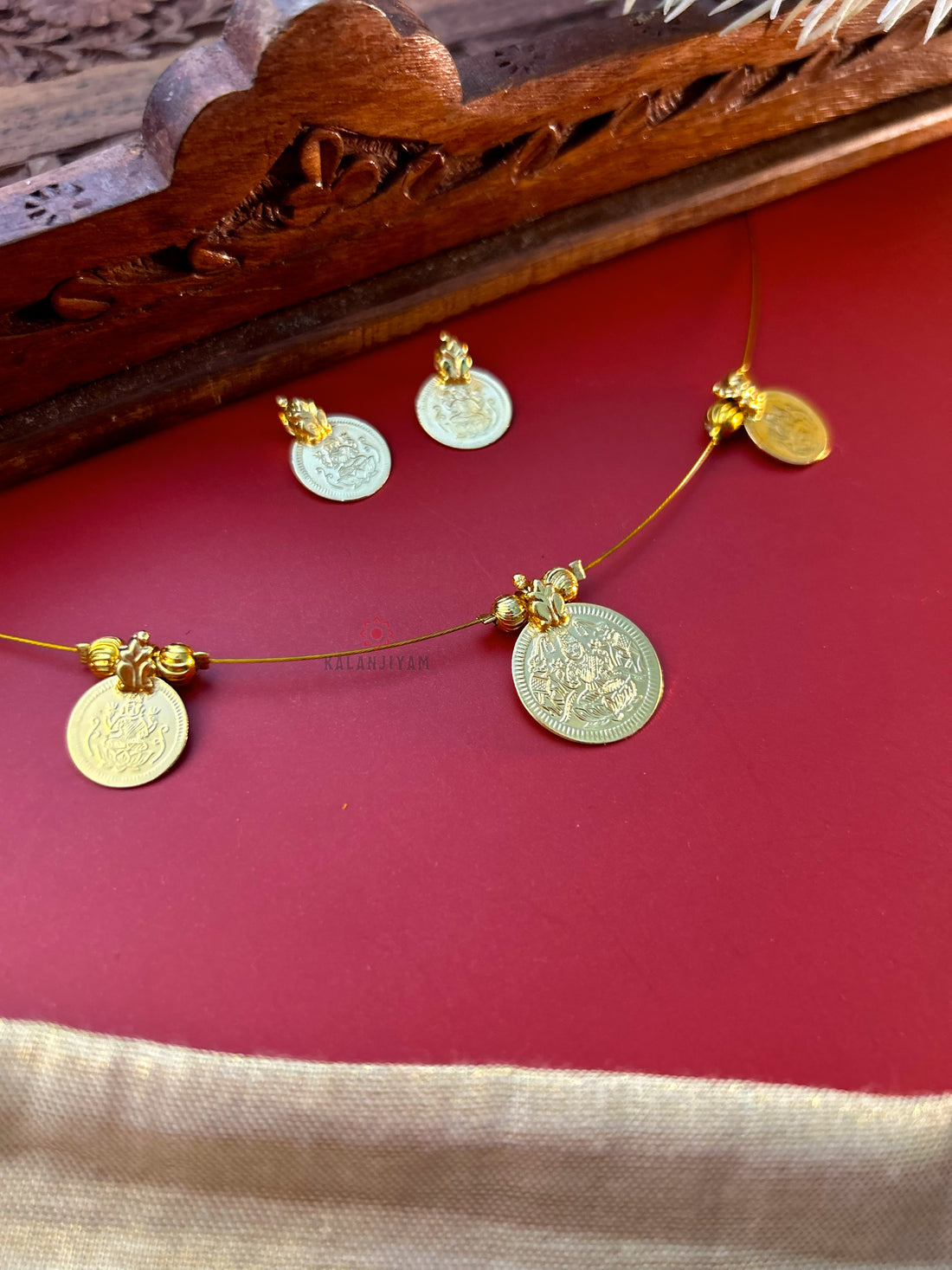 Three Coin Neckpiece Set