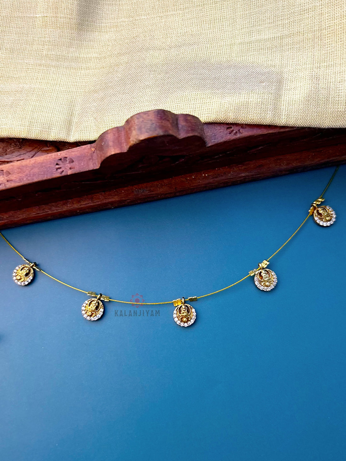 Mini Laxmi Coin Neckpiece